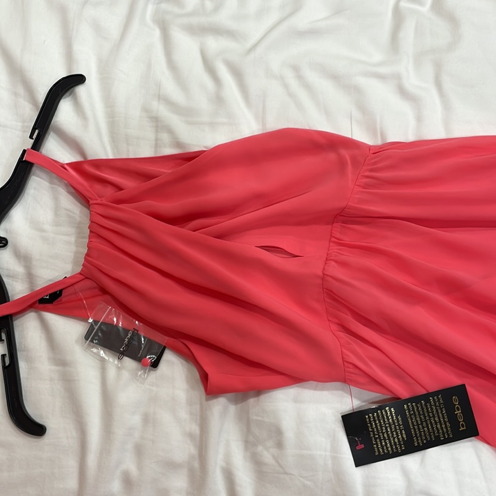bebe Coral Wedding Dress